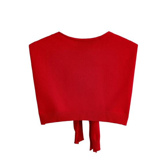 2191 Women\'s Casual Shawl Wraps Striped Knitted Knotted Shawls Scarf Cape main image 4